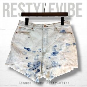 BBJ LOS ANGELES Women’s Size 11/30 Shorts Denim Jean High Rise Fit Stretch